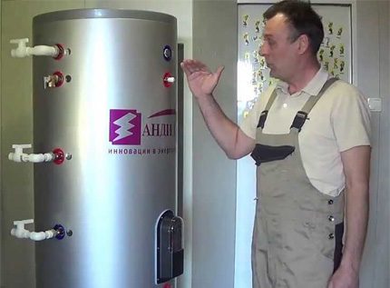 Hindi direktang koneksyon sa boiler Hindi direktang koneksyon sa boiler