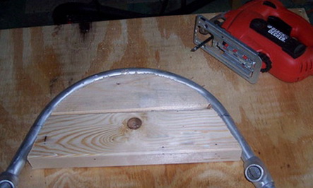 How to bend a profile pipe without a pipe bender Pipe mandrel