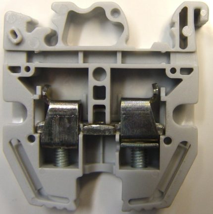 Bornier importé pince de cage d'alimentation Bornier importé pince de cage d'alimentation