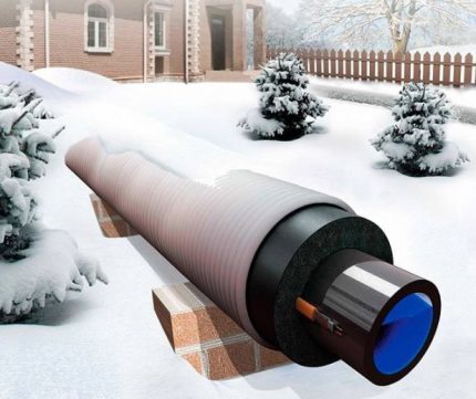 L'utilisation de câble chauffant dans l'isolation des égouts Câble