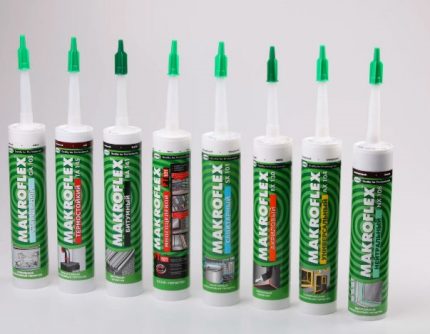 Pelbagai jenis sealant Pelbagai jenis sealant