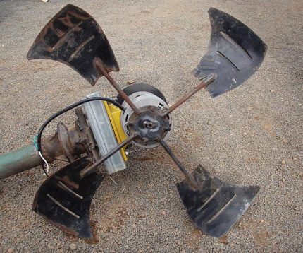 Windmill from a car generator