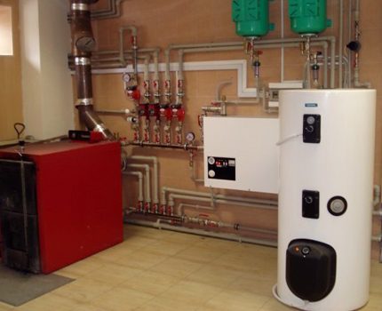 Ang pagbibigay ng silid ng boiler sa isang pribadong bahay