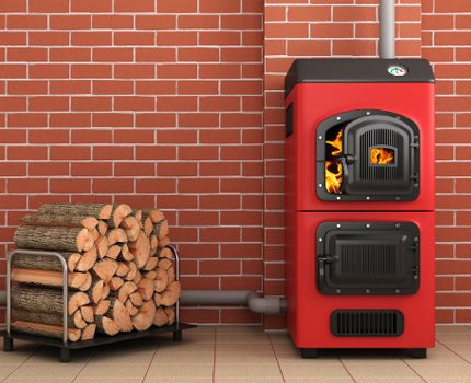 Solid fuel boiler