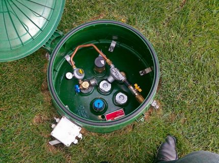 Soupapes pour contrôler l'alimentation en gaz d'un réservoir de gaz Raccords