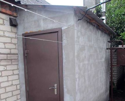 Extension boiler room