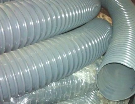 Tubo corrugado de PVC para construção de sistema de sucção Mangueiras de PVC para sucção