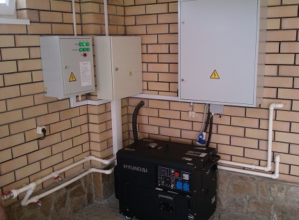 Alimentation électrique indépendante d'une maison privée