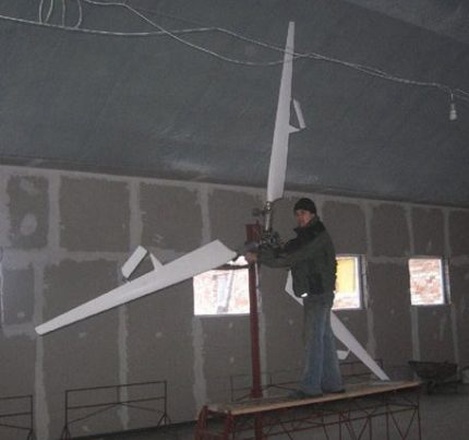 Wind wheel balancing Wind wheel balancing