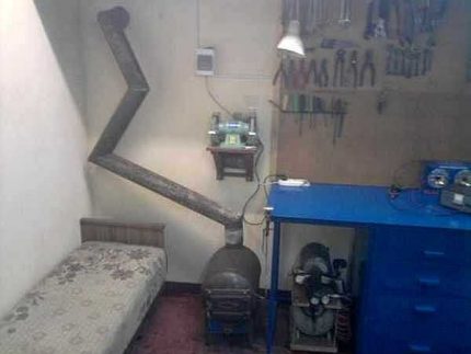 Chimney para sa isang lutong bahay Chimney para sa isang kalan