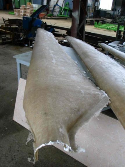 Fiberglass blade Fiberglass blade