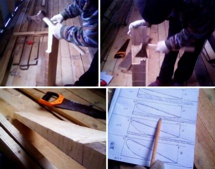 Making a wooden blade Making a wooden blade