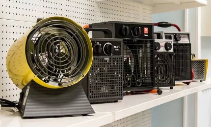 A gama de aquecedores de ventilador é extensa A gama de aquecedores de ventilador é extensa
