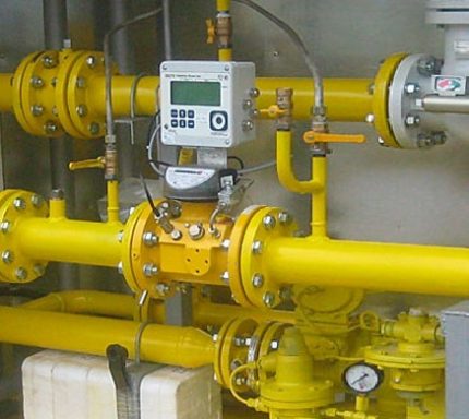 Compteur de gaz à turbine Compteur de gaz à turbine