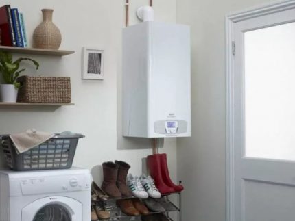 BAXI dobleng circuit na naka-mount na boiler ng gas Gas boiler BAXI
