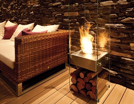 Floor fireplace Floor fireplace