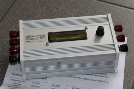 Wind generator controller Wind generator controller