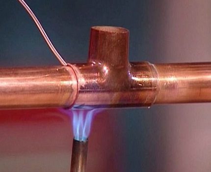 Při pájení je důležité udržovat požadovaný teplotní režim Pájecí metoda
