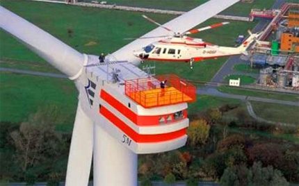 Powerful industrial wind generator Powerful industrial wind generator