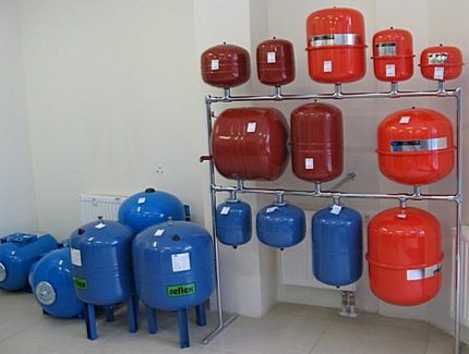Vase d'expansion pour circuit de chauffage Vase d'expansion