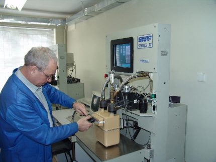 Vérification de compteur de laboratoire Vérification de compteur de laboratoire