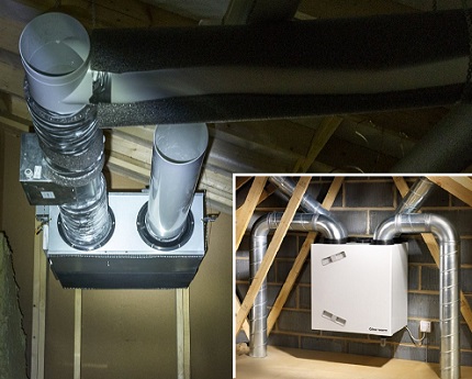 Suspended monoblock air handling unit Mounting Methods
