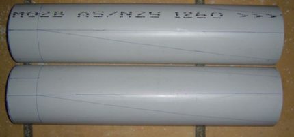 Pipe blades Pipe blades
