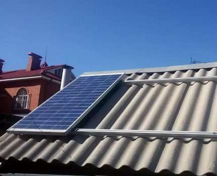Panneau solaire en ardoise Panneau solaire en ardoise