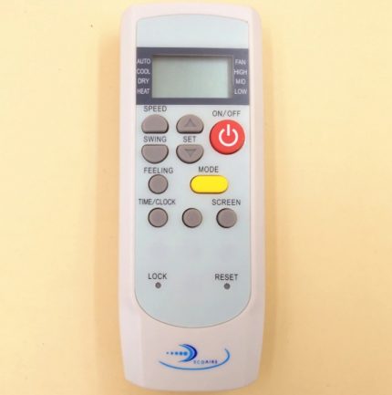 How to set the air conditioner to heat Remote control