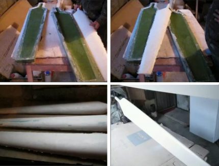 Fiberglass Blade Making Fiberglass Blade Making