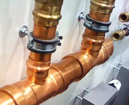 Tuyaux en cuivre pour le chauffage Tuyaux en cuivre pour le chauffage