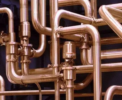 Système de chauffage de tuyaux en cuivre Système de chauffage de tuyaux en cuivre