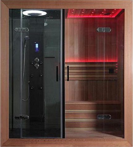 Cabine avec sauna infrarouge Cabine avec sauna infrarouge
