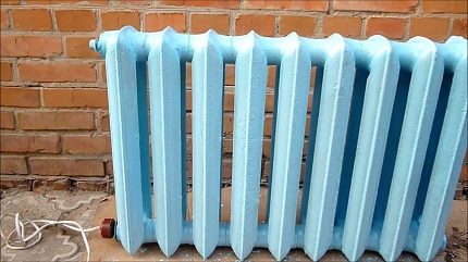 Radiator oil heater Radiator oil heater
