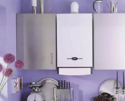 Gas boiler sa interior Gas boiler sa interior