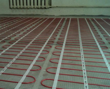 Underfloor heating system sa apartment Underfloor heating system sa apartment