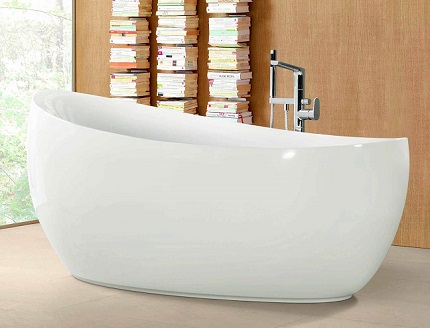 Karval oval bath: mga flaws sa pag-install Oval bath