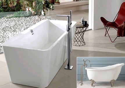 Freestanding bath tub Freestanding bathtubs