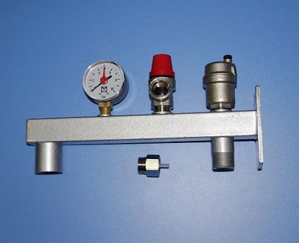 Security group can be assembled independently Valtec VT 460 Security Group