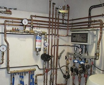 Errors when connecting the boiler can turn into big problems Pellet boiler tying example