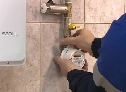 كيفية نقل العداد وأنبوب الغاز في المطبخ تركيب عداد الغاز