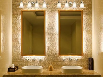LED backlight para sa pag-highlight ng salamin sa banyo Pag-iilaw ng Mirror
