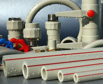 Plastic pipes have proven themselves in the heating system. Polypropylene pipes