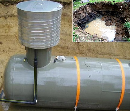 Support de gaz à col haut contre l'inondation du renfort Col haut d'un porte-gaz