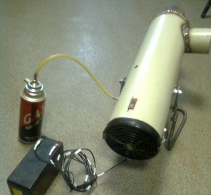 Koneksyon ng baril sa mga cartridge ng gas Pagkonekta ng baril sa canister ng gas