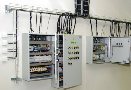 Centro de Controle Unificado de Ventilação Armários de parede elétricos