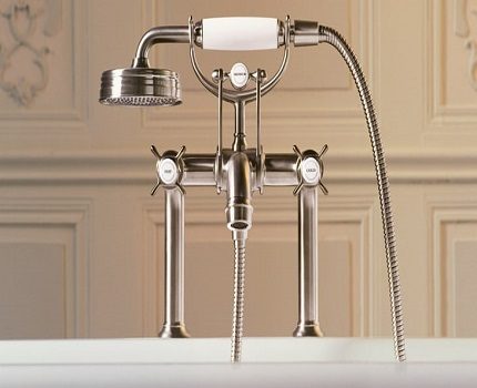 Njemačka tvrtka Hansgrohe nudi vintage slavine Hansgroe slavine