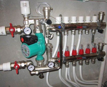 Installation of the pump for heating allows you to get an effective movement of the coolant Circulation pump in the heating network