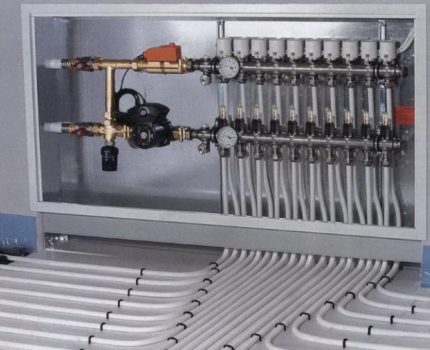 The pump allows you to equip a heated floor in an apartment of a multi-storey building Heating pump with underfloor heating system