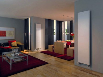Vertikalt radiatorvarmesystem Vertikalt radiatorvarmesystem